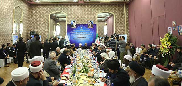من المؤتمر الـ29 للوحدة الاسلامية في طهران 