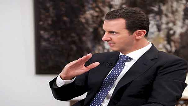 الأسد: الولايات المتحدة هي غير جادة في محاربة "داعش" وتركيا شريان الحياة لـ"داعش"