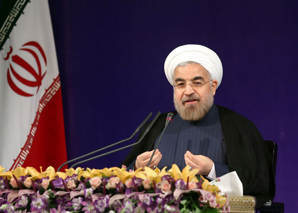 الرئيس الإيراني الشيخ حسن روحاني
