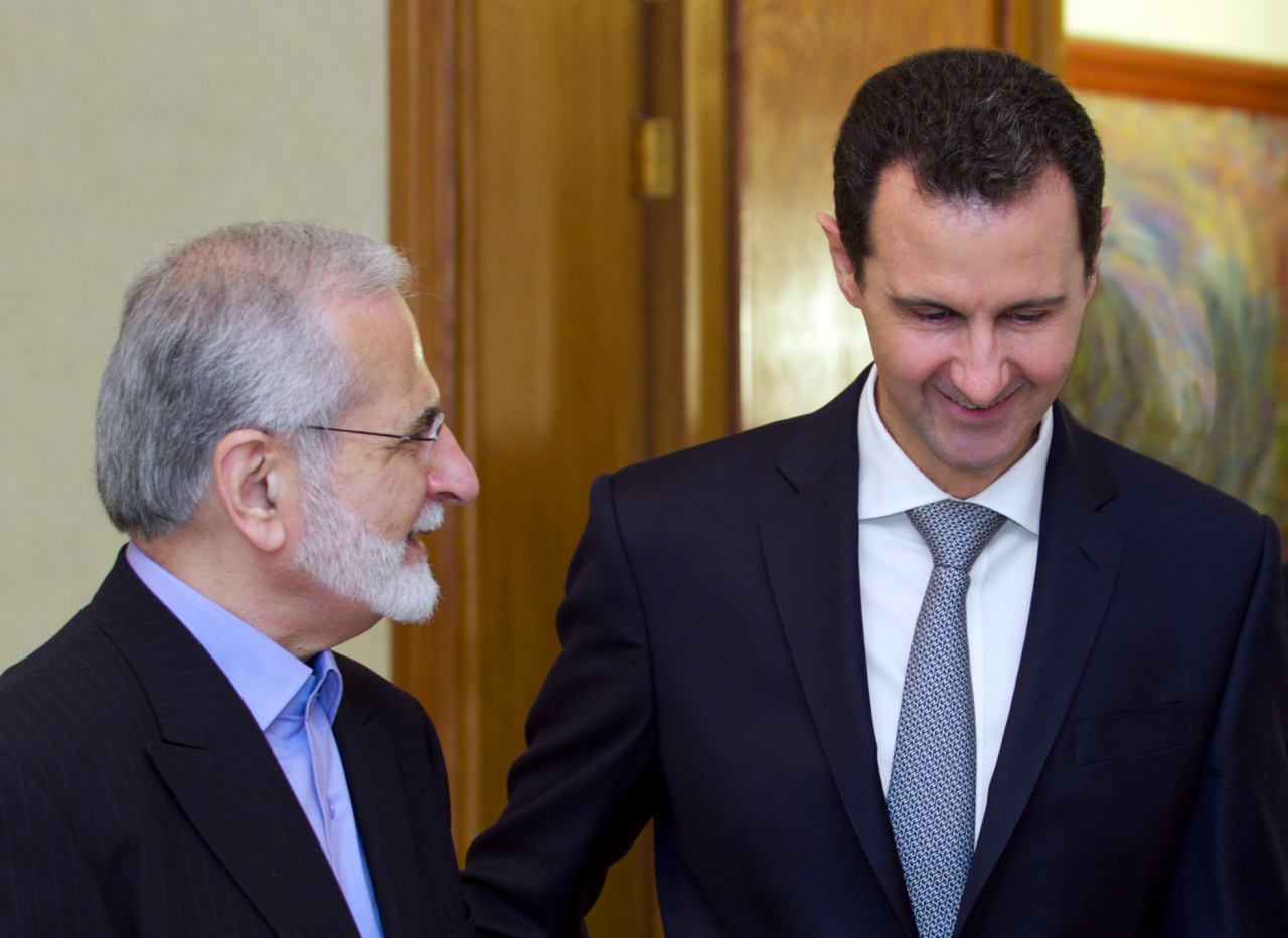 الأسد يستقبل رئيس المجلس الاستراتيجي للعلاقات الخارجية بمكتب الإمام الخامئني