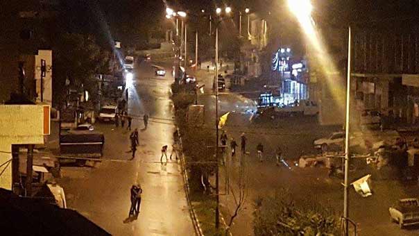 جانب من المواجهات في بيت لحم