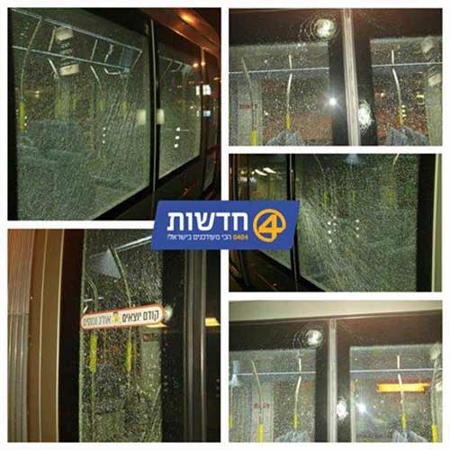 أضرار لحقت بعربات القطار الخفيف في القدس