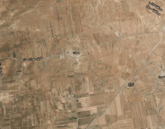 syria-halab-maan-map