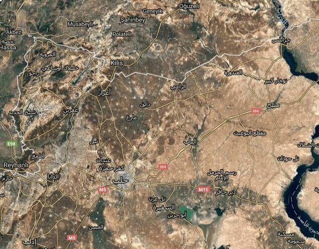 syria-rif-halab-map