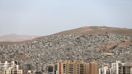 جبل قاسيون في دمشق