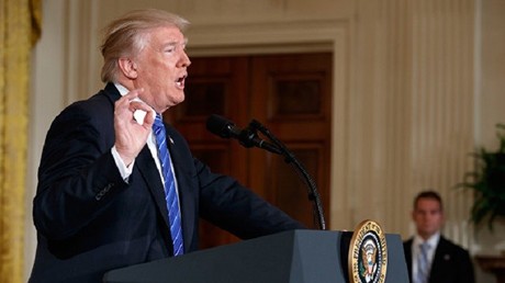 الرئيس الأمريكي دونالد ترامب