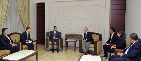 assad-turkiskdelegation