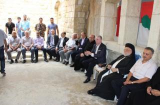 لقاء ارسلان والمطران خضر