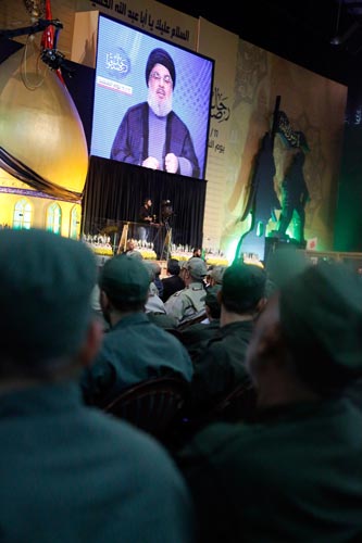 السيد نصر الله في يوم الشهيد