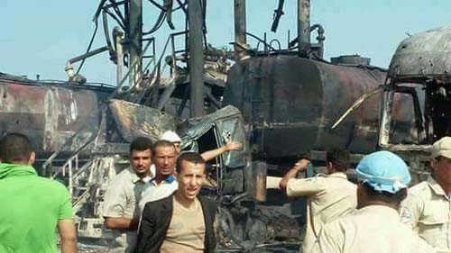 عمال الاغاثة والمسعفون