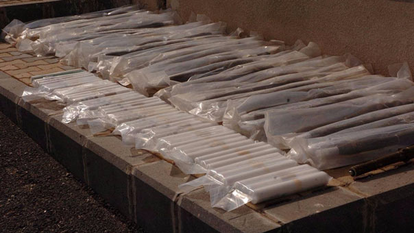 مصادرة سيارة محملة بأسلحة صهيونية في ريف السويداء الغربي