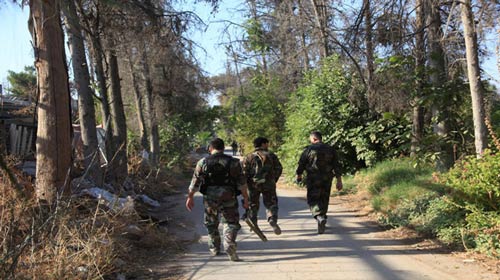 جنود من الجيش السوري